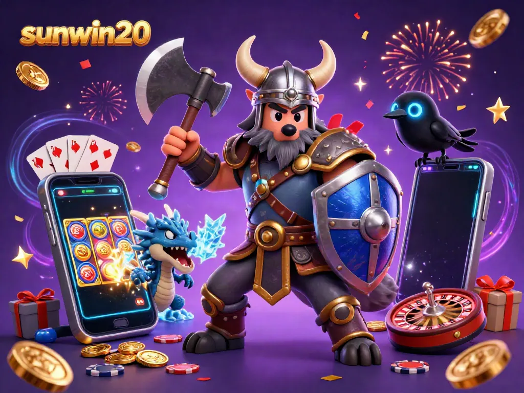 Win big with sunwin20's captivating casino world featuring dynamic characters and thrilling game elements.