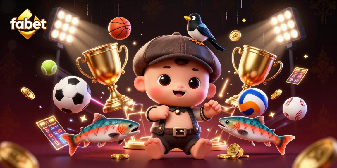 Experience thrilling sports betting with fabet's exciting dynamic scene featuring playful Nessie.