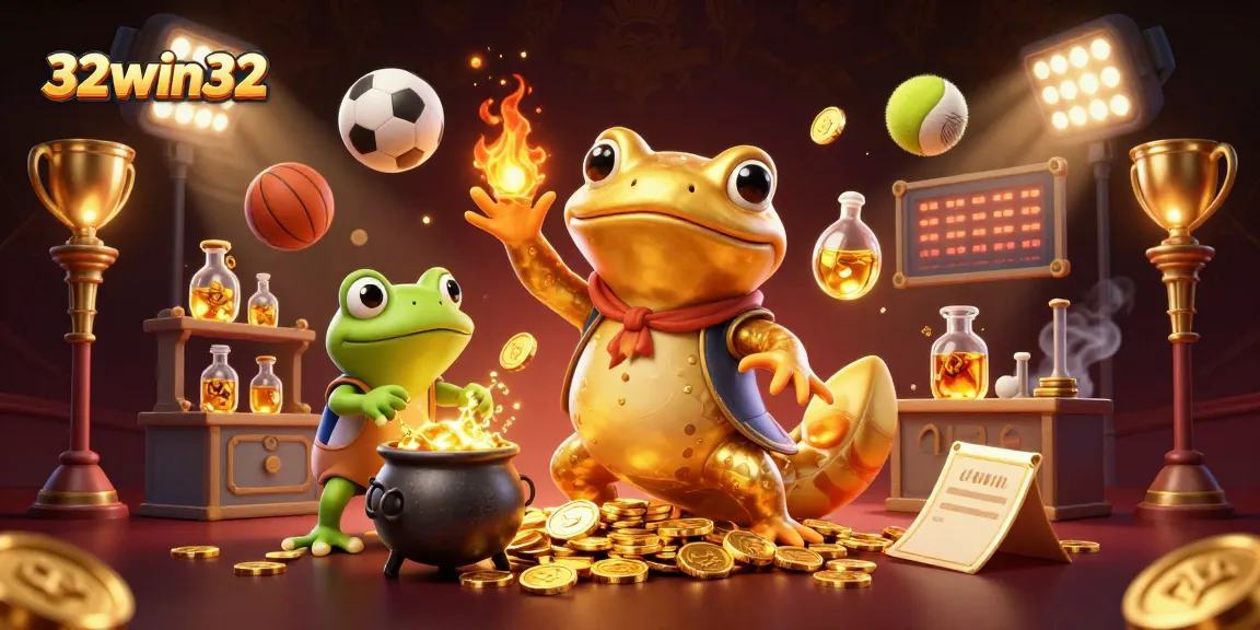 Engage with the thrill of betting at 32win32, featuring dynamic casino elements and vibrant characters.