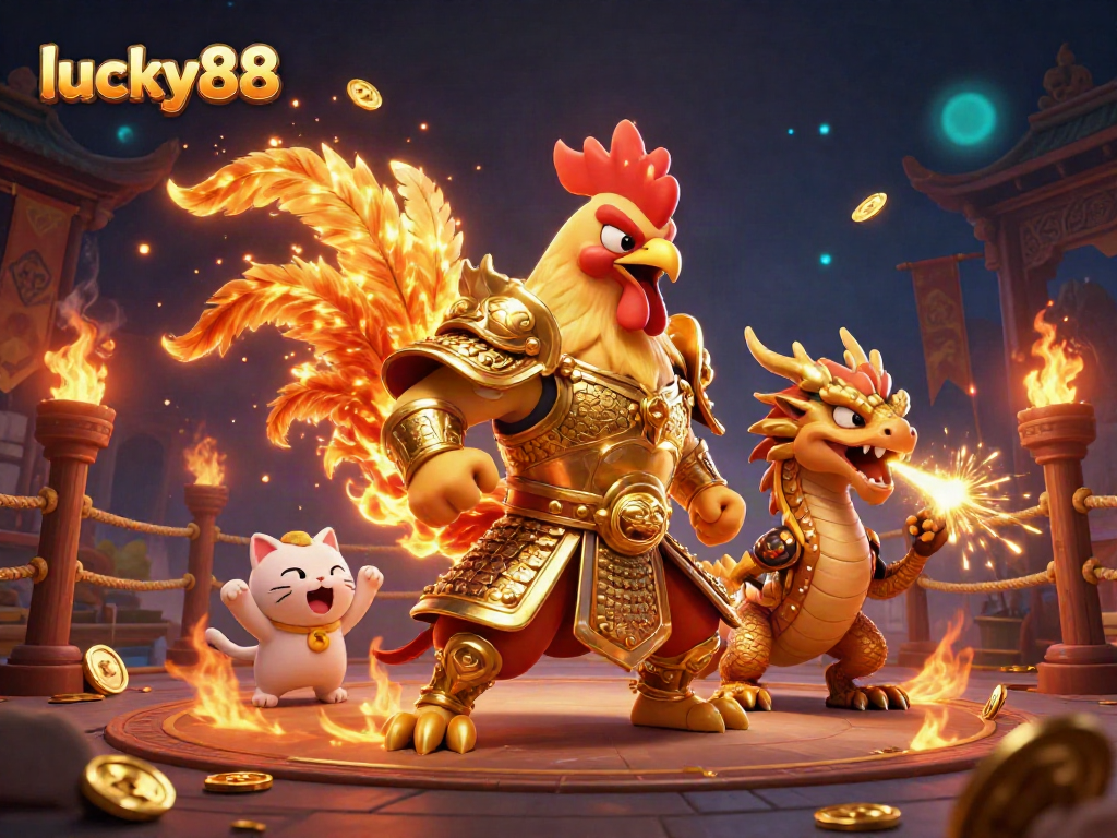 Experience jackpot thrills at lucky88 with dynamic gaming action set among roaring characters.