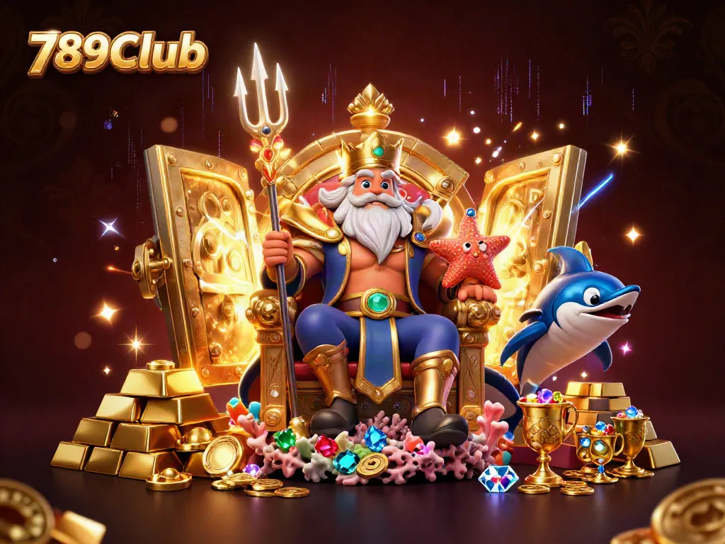 Immerse in 789Club's vibrant casino world with Neptune and treasures of fortune.
