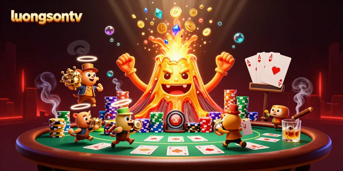 luongsontv brings excitement with a triumphant volcano and treasure-hunting animals.