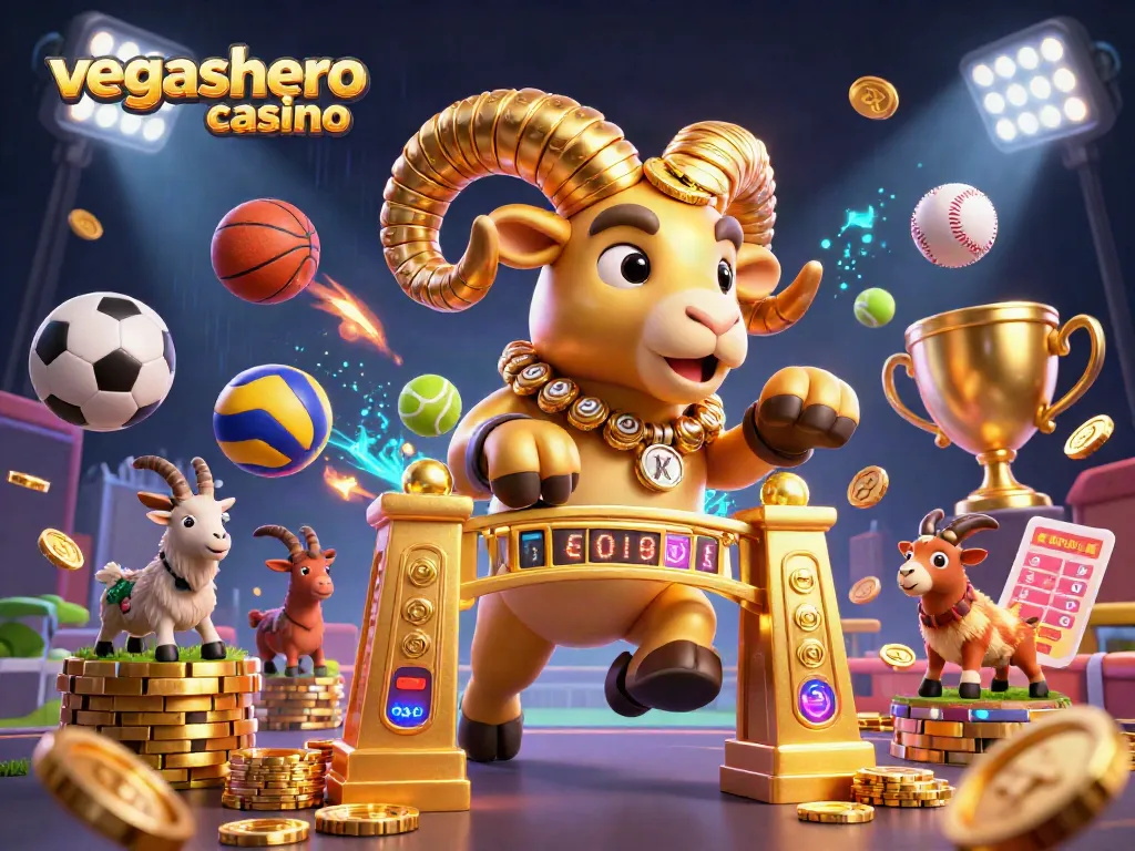 Experience thrilling gameplay at VegasHero Casino with exciting sports elements and dynamic graphics.