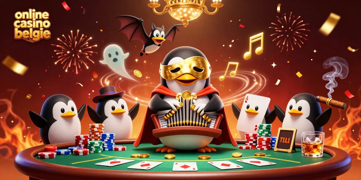 Experience the thrill of online casino belgie with vibrant gaming characters and dynamic action.