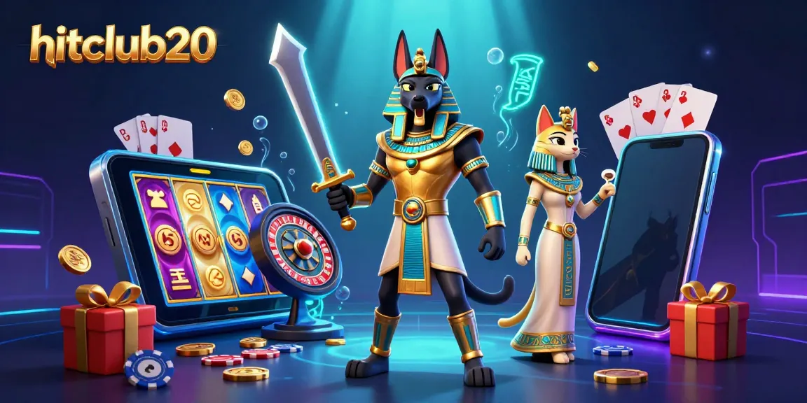 Engage in thrilling gaming experiences at hitclub20 with ancient Egyptian themes, slot games, and vibrant visuals.