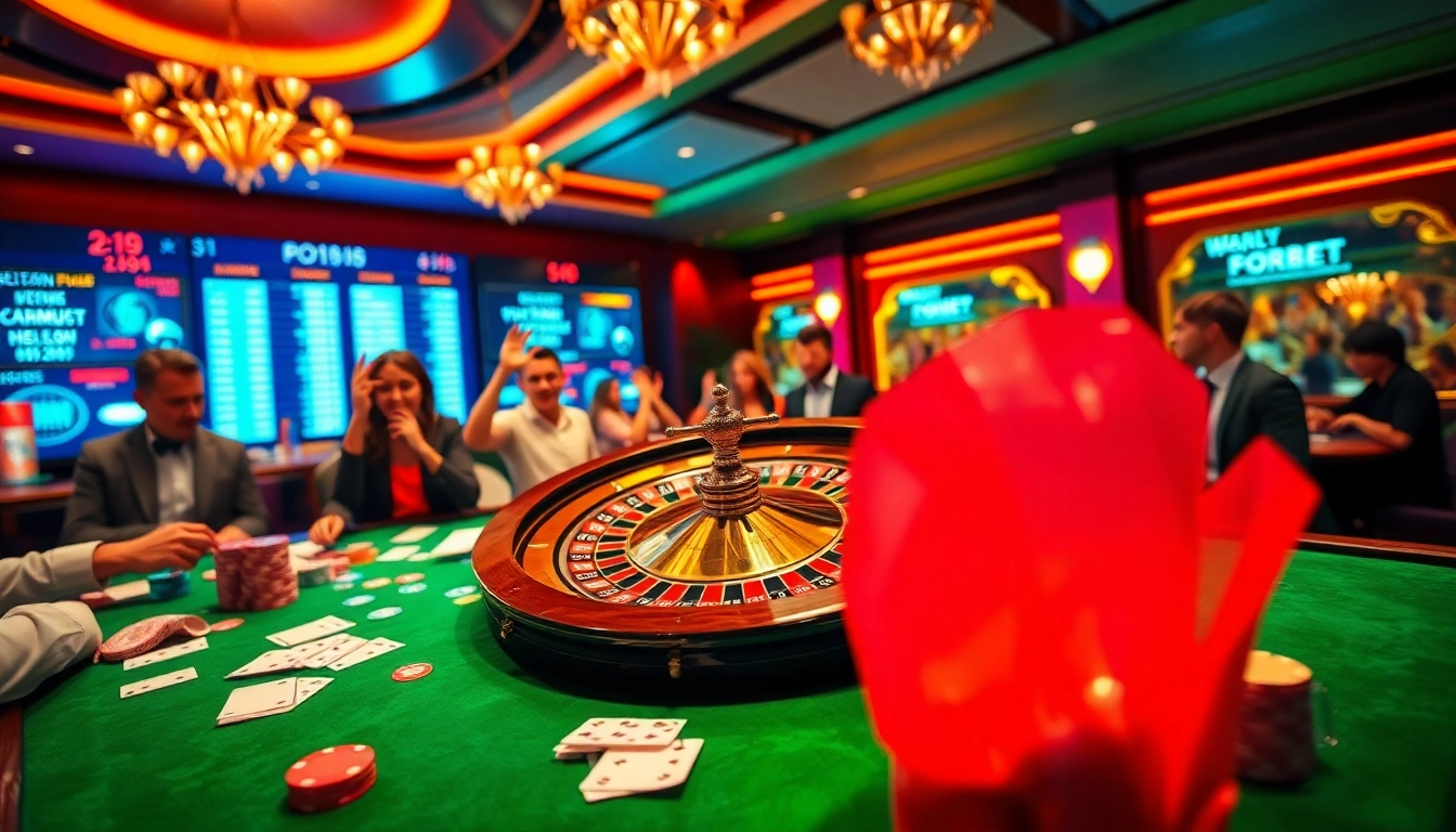 Experience the excitement of gambling with link mới nhất f8bet at a luxurious casino table.