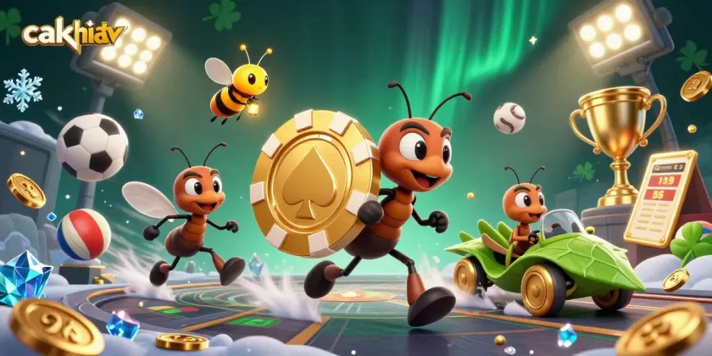 Experience thrilling action with cakhiatv as animated ants embark on a high-stakes heist.