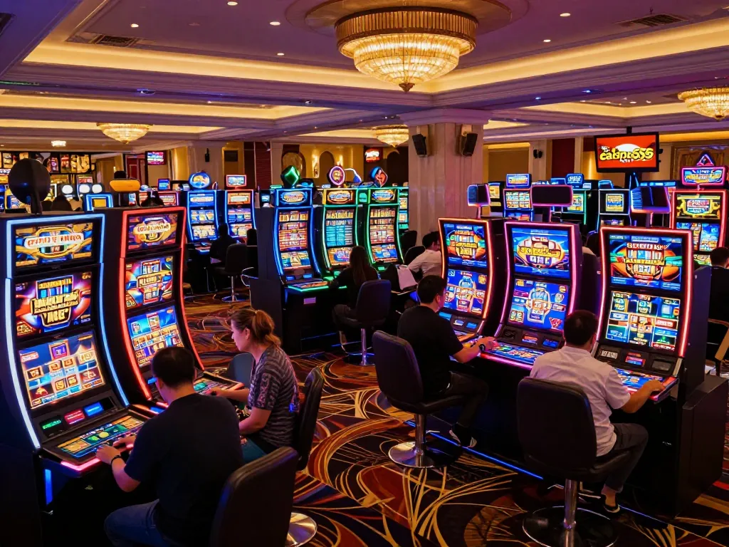 Experience thrilling gameplay and vibrant atmosphere at https://casino555win.com/ with exciting slot machines.