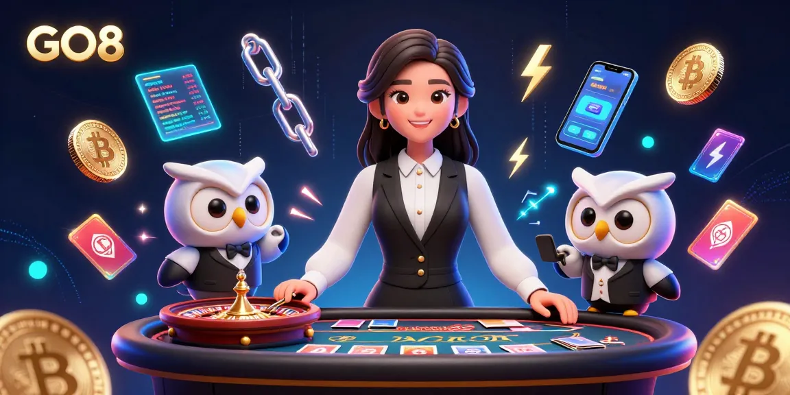 Experience exhilarating gameplay with GO8 at a vibrant online casino featuring engaging dealers.