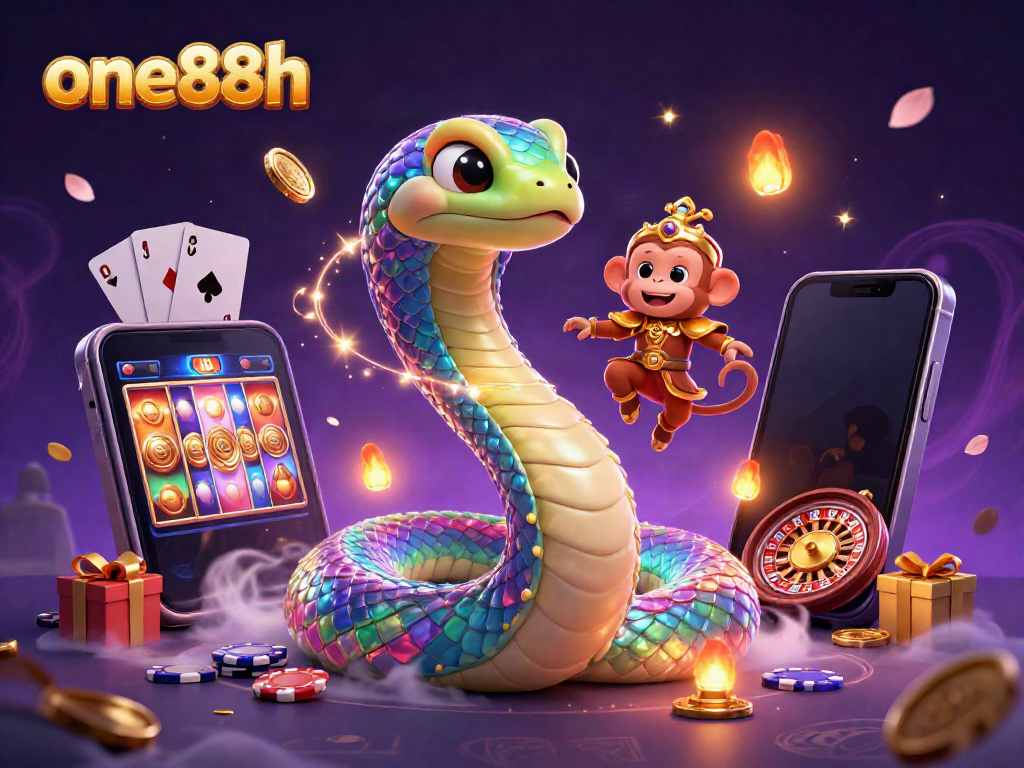 Engage in thrilling gaming adventures at one88h with vibrant characters and dynamic casino elements.