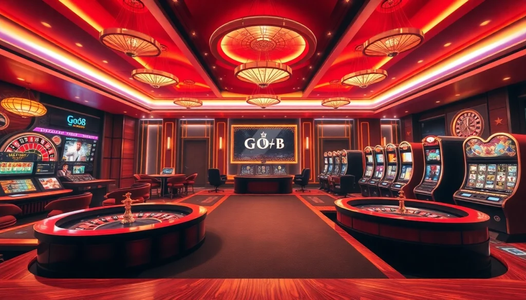 Experience the excitement of the go8 platform with vibrant casino games and dynamic betting action.