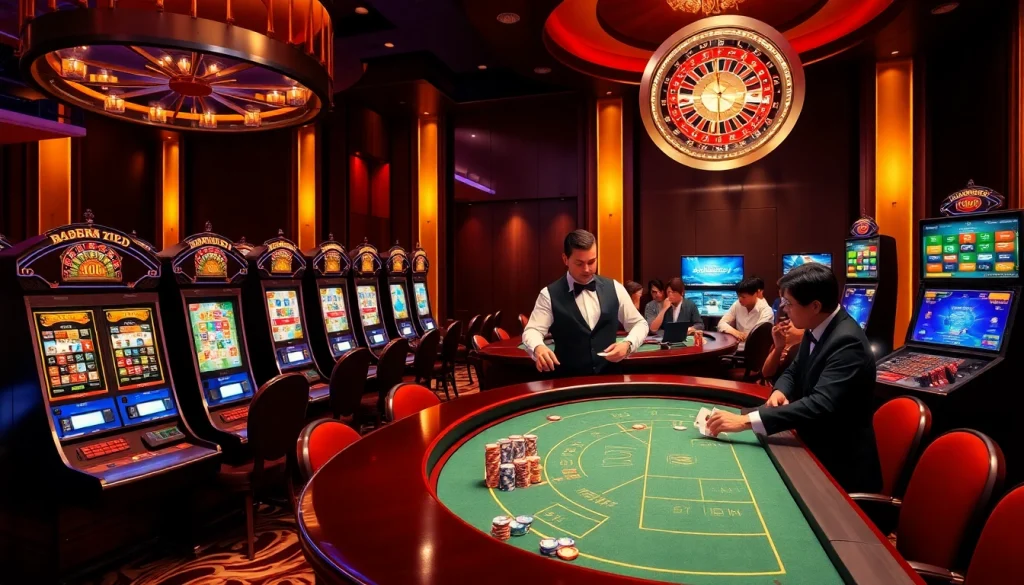 Experience the thrill of gambling at Nhà cái 78Win with vibrant casino visuals and engaging gameplay.