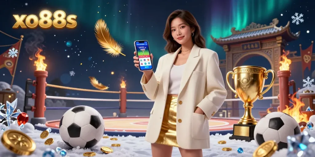 Engage with xo88s for thrilling sports betting experiences, showcasing a lively casino ambiance.
