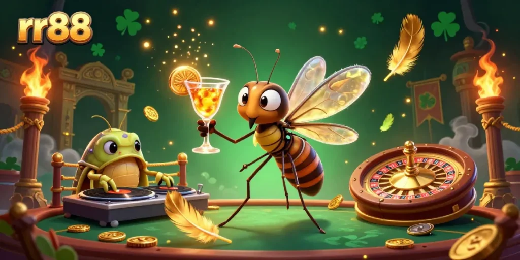 Win big at rr88 with a vibrant online casino featuring unique characters and dazzling game elements.