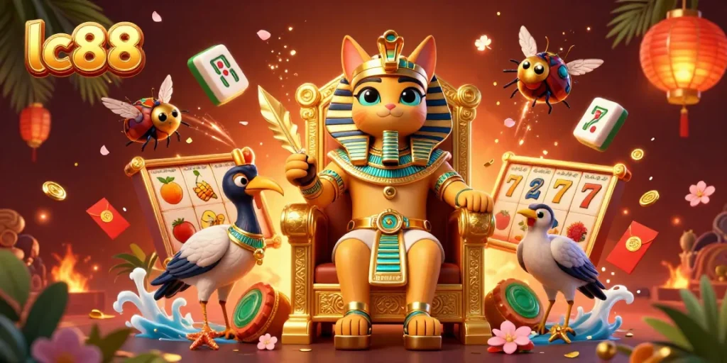 Spin the reels and immerse in the lively lc88 casino atmosphere filled with golden treasures.